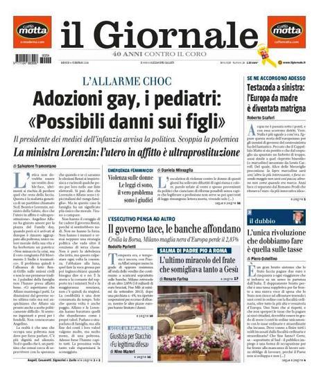 Pediatri, Unioni Civili & Media Pediatri, Unioni Civili & Media