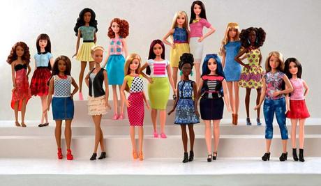 Ode alle nuove forme delle Barbie