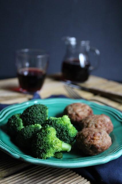 polpette e broccoli