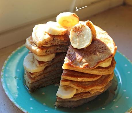 i PANCAKES alla BANANA, Jack Johnson e lo Spirito della Bontà Assoluta. (udite udite: anche per intolleranti al lattosio!!)