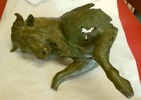 Il Toro cozzante del Museo Archeologico Nazionale della Sibaritide al Museo Egizio di Torino