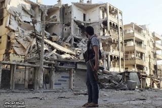 Devastazione Homs-Siria 