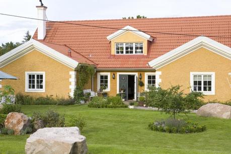 Una bella casa di campagna in Svezia