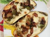 Melanzane ripiene friggitelli provolone: mangiato verdure