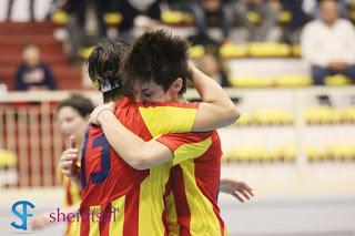 Abbraccio Altei-Caporaletti, Angelana calcio a 5 femminile