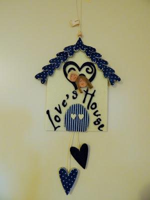 LOVE'S HOUSE IN FELT