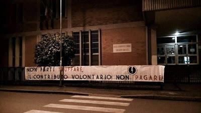 VOGHERA (pv). Il movimento Blocco Studentesco contro il versamento del contributo volontario .