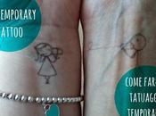 Come fare tatuaggio temporaneo temporary tattoo