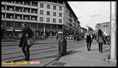 prove di urban-photo, sul marciapiede