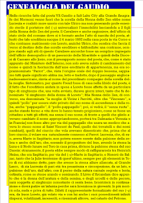 L'allure al Grande Lasco di Lucrezia.- La sorella minore di Mia Nonna dello Zen