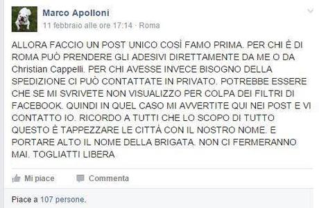 I vandali di Brigata Togliatti ora hanno una foto, un nome e un cognome. Ci aiutate a denunciarli?