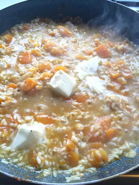 Risotto con la zucca