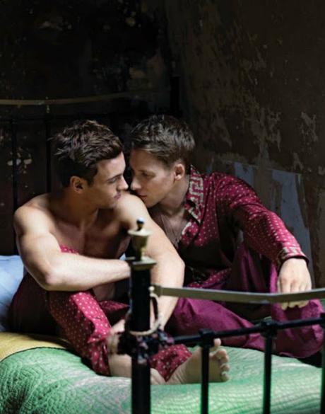#GFDEDITORIALS: Tom Daley e Dustin Lance Black on Out Magazine.
