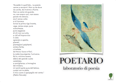 POETARIO – laboratorio di poesia, a cura di Luca Buonaguidi | La Bottega delle Storie, Pistoia