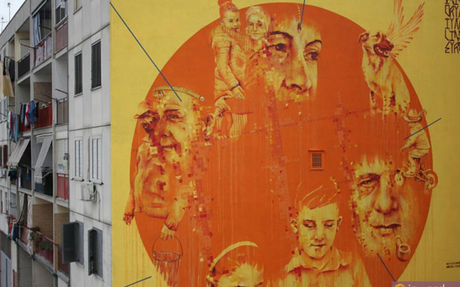 Street Art a Napoli: un nuovo grande murales a Ponticelli | Scoprire Napoli