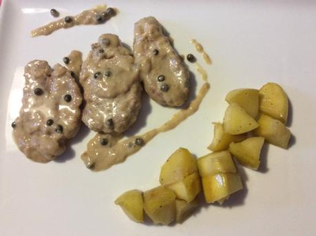 FILETTO DI MAIALE CON MELE AL CALVADOS