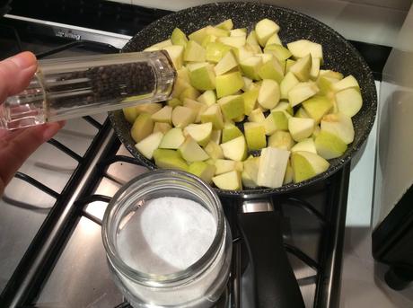 FILETTO DI MAIALE CON MELE AL CALVADOS