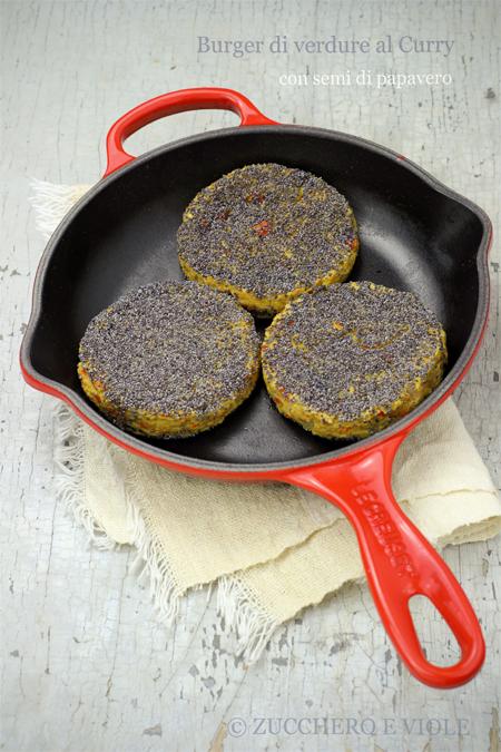 Burger vegetali con cereali e verdure