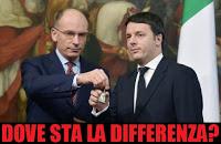 Da Letta a Renzi, dove sta la differenza?
