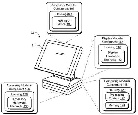 Un brevetto Microsoft mostra un design modulare per i Surface