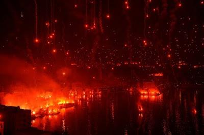 (VIDEO)Hajduk Split fans celebrate 105th anniversary of the club 13.02.2016