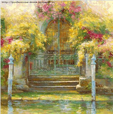 Schema a punto croce: Johan Messely : Il giardino segreto_20