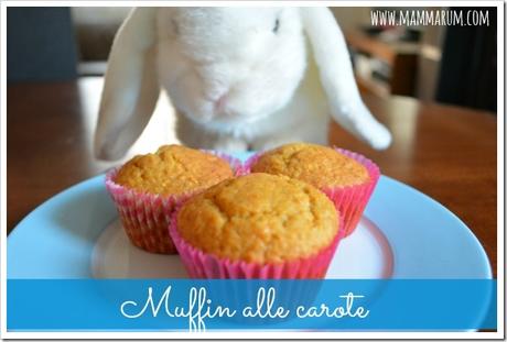 Muffin alle carote vegan