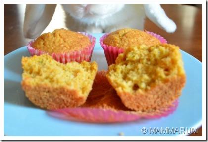 Muffin alle carote vegan