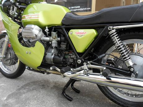 Restauro Moto Guzzi V7 Sport 1973