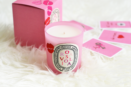 Diptyque, Rosaviola: la candela perfetta per San Valentino