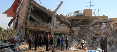 I due ospedali bombardati in Siria