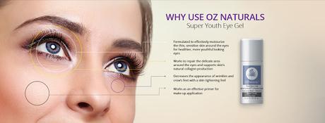 Super Youth Eye Gel by Oz Naturals