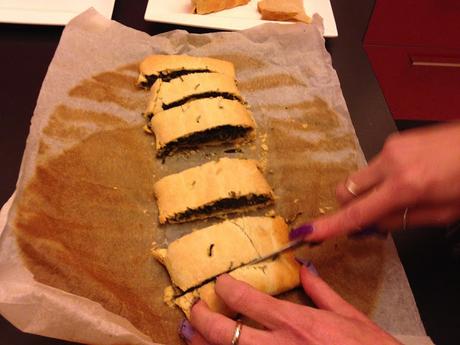 Senza Bimby, Finocchi all'Arancia con Salmone, tortino Spinaci e Uova, Crema di Balsamico e Pere al Vapore