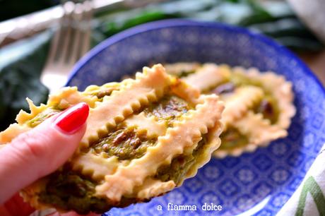 crostatine al broccolo di torbole