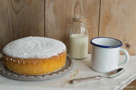 HOT MILK SPONGE CAKE