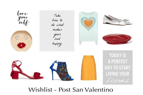 Copertina, wishlist Post San Valentino
