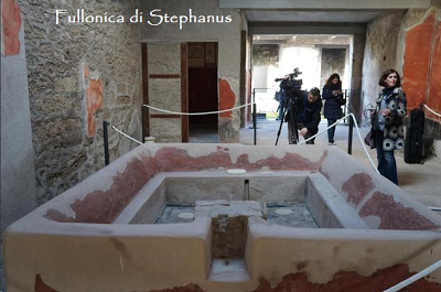 Archeologia. La Fullonica, fiore all'occhiello dell'economia antica.A Pompei c'era quella di Stephanus.