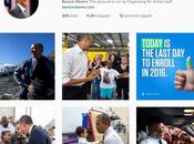 Obama leader politico seguito Instagram