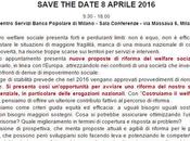 TERZO INCONTRO NAZIONALE RIFORMA WELFARE SOCIALE: costruiamo welfare diritti, Organizzato ARS, IRS, Prospettive Sociali Sanitarie, aprile 2016