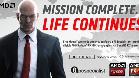 AMD regala Hitman con alcune GPU Radeon R9 e processori della famiglia FX