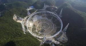 IL MEGA RADIOTELESCOPIO FAST, IN COSTRUZIONE IN CINA