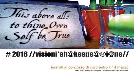 Festival dedicato a Shakespeare. Le info per partecipare