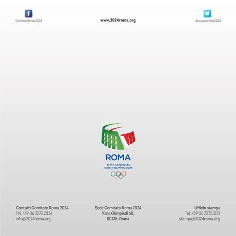 Olimpiadi di Roma 2024. Tutte le slide e i contenuti (impaginati con una grafica da sottosviluppo)