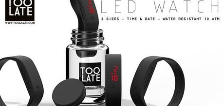 Too Late Led Watch: back to basics