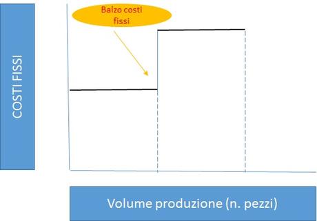 L'andamento dei costi fissi: esempi di chunky cost