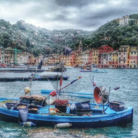 Barche in attesa della bella stagione, Portofino