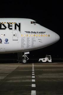 IRON MAIDEN foto nuovo Force One