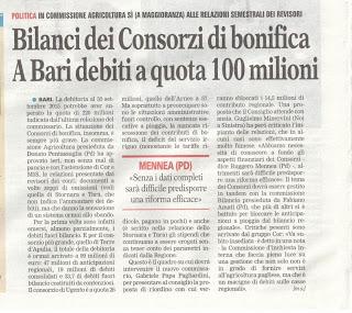 Consorzi di Bonifica 18 febbraio 2016