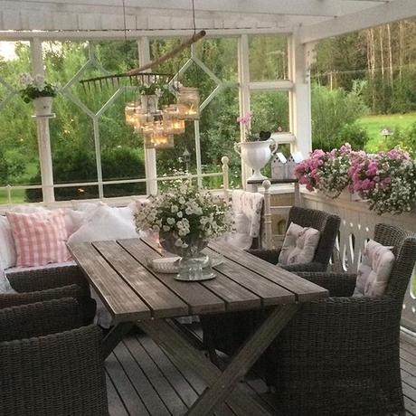 Un magnifico outdoor a casa di Ingela in Svezia