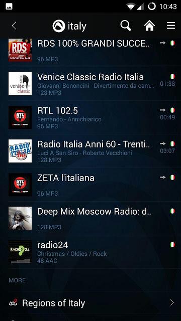 Audials Radio Player Recorder: la Radio Android con 90 mila stazioni da ascoltare in background e registrare